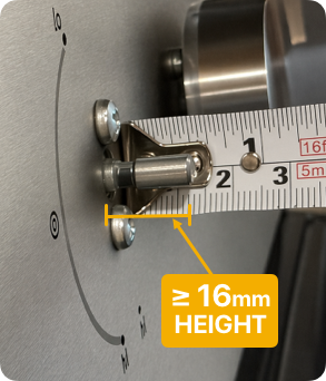 Shaft height